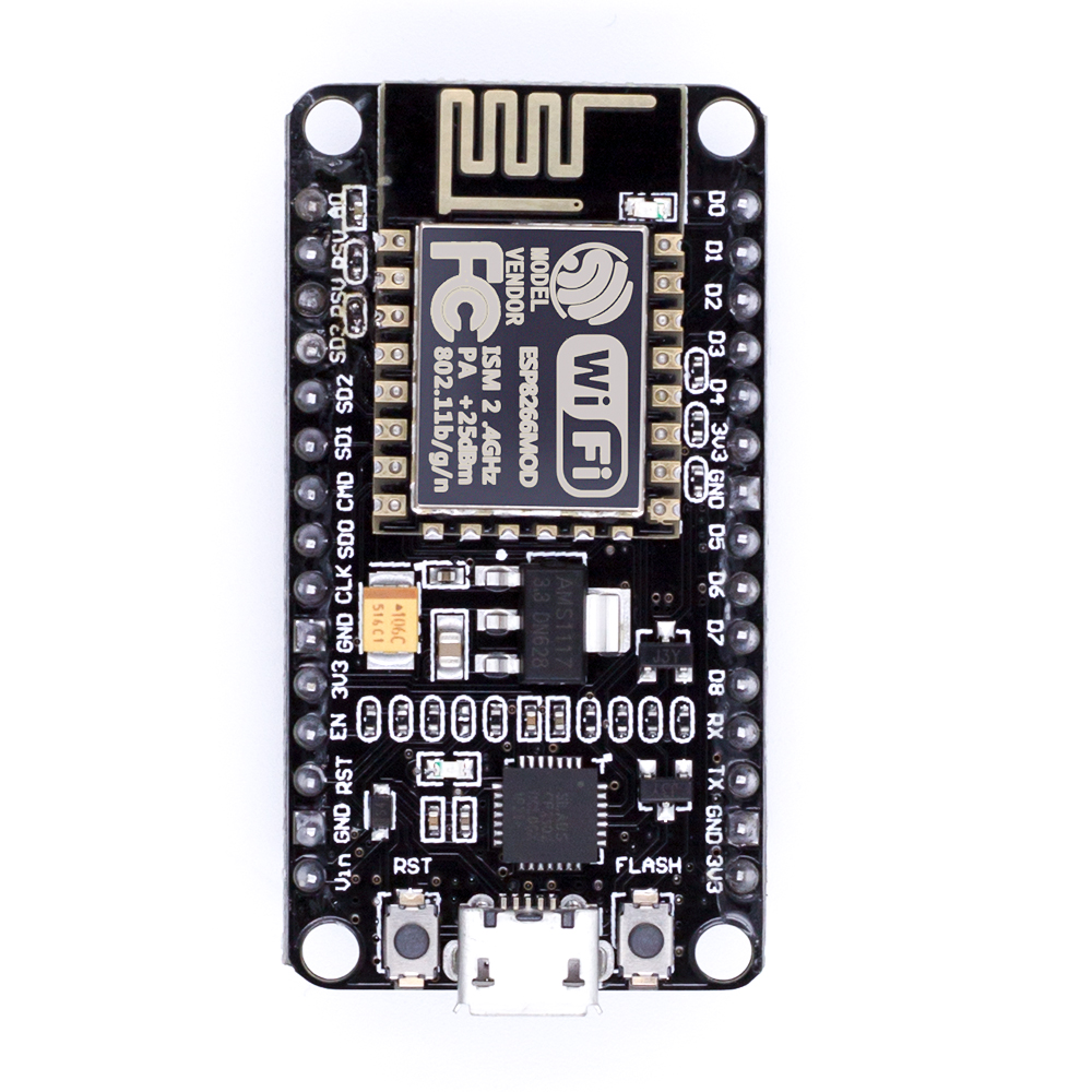 Модуль NodeMcu Lua WIFI ESP8266 CP2102, 30 контактов